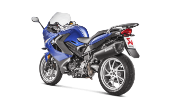 Akrapovic Slip-on Line Titanium Black Einddemper met E-keur BMW F 800 GT 2013 > 2019